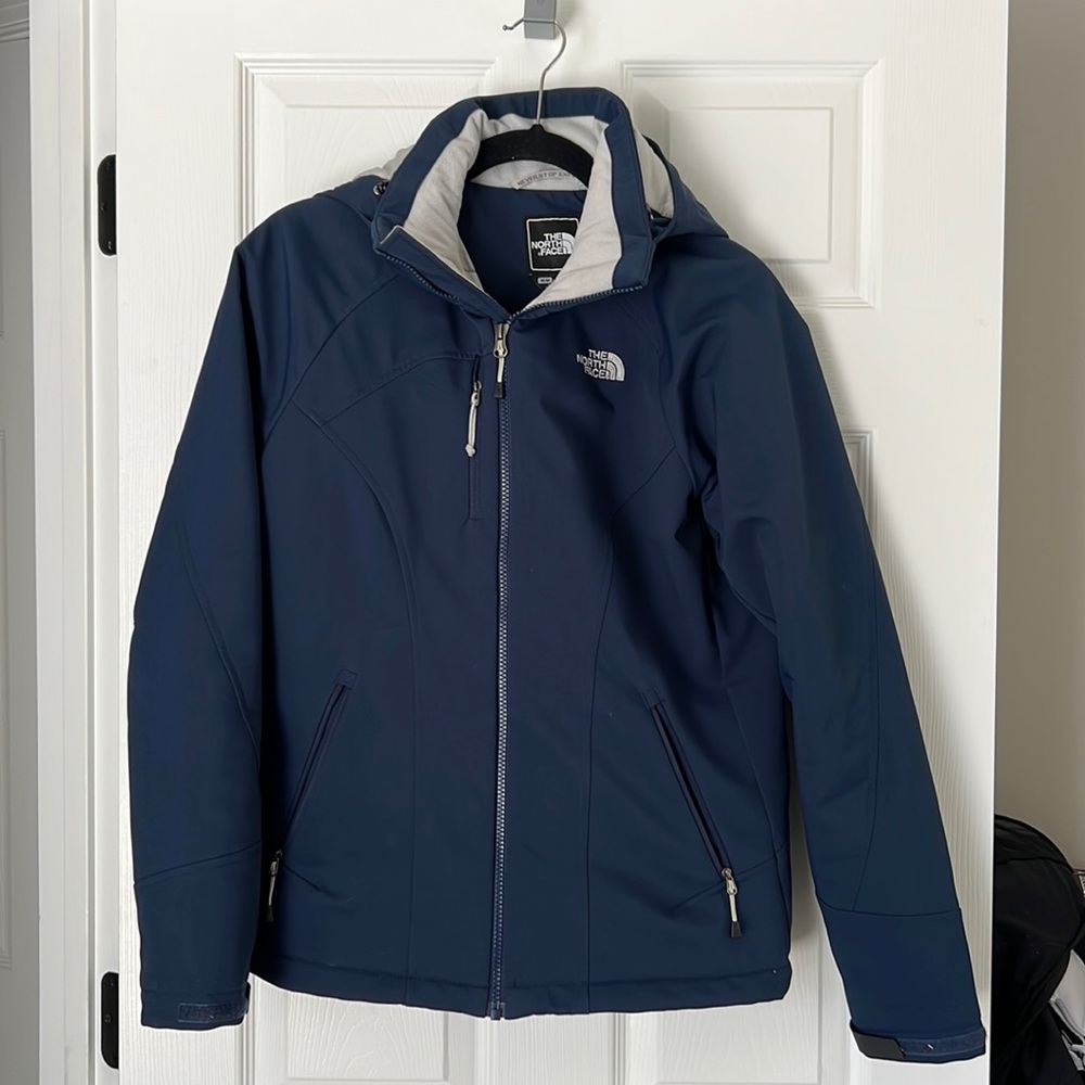 North Face Primaloft Ski / Winter Coat in Navy, Medium